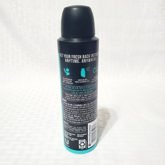 Axe Apollo Hyper Fresh 48 Hour Deodorant Dry Spray New  4 Oz. - Picture 5 of 7